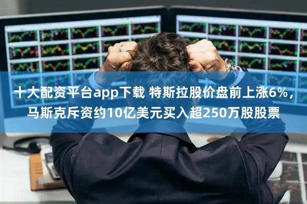 十大配资平台app下载 特斯拉股价盘前上涨6%，马斯克斥资约10亿美元买入超250万股股票